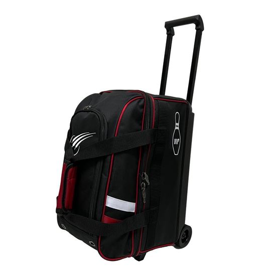 Picture of Eagle VIP 2-Ball Rolling Bag - Black/Red